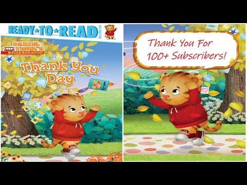 Daniel Tiger Neighborhood Thank You Day Books Read Aloud Please And Thank You Danieltigerbooks
