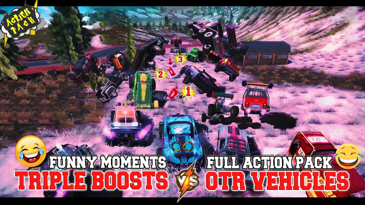 OFF THE ROAD TRIPLE BOOSTS VS OTR VEHICLES FUNNY VIDEO INFINITE GAME ...