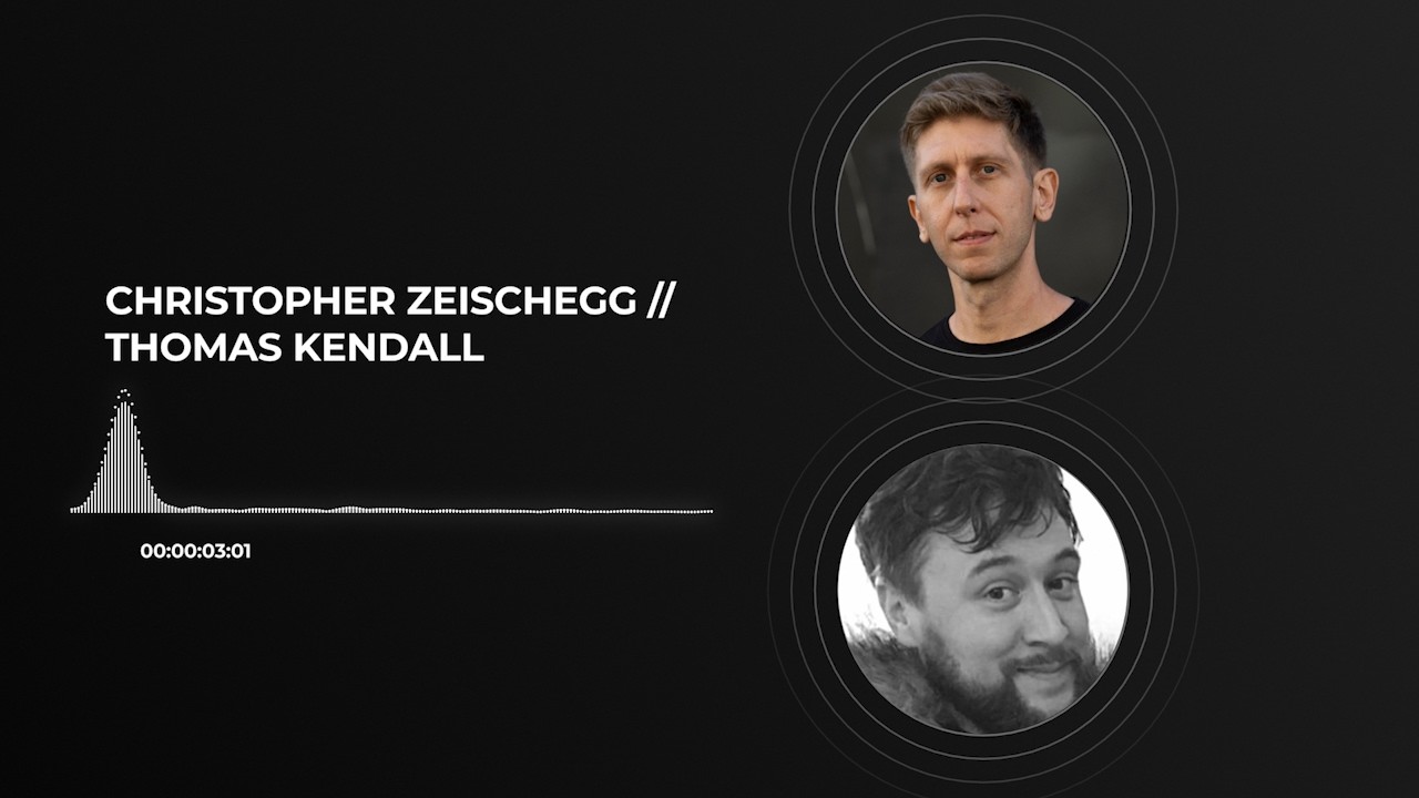 Thomas Kendall & Christopher Zeischegg in Conversation