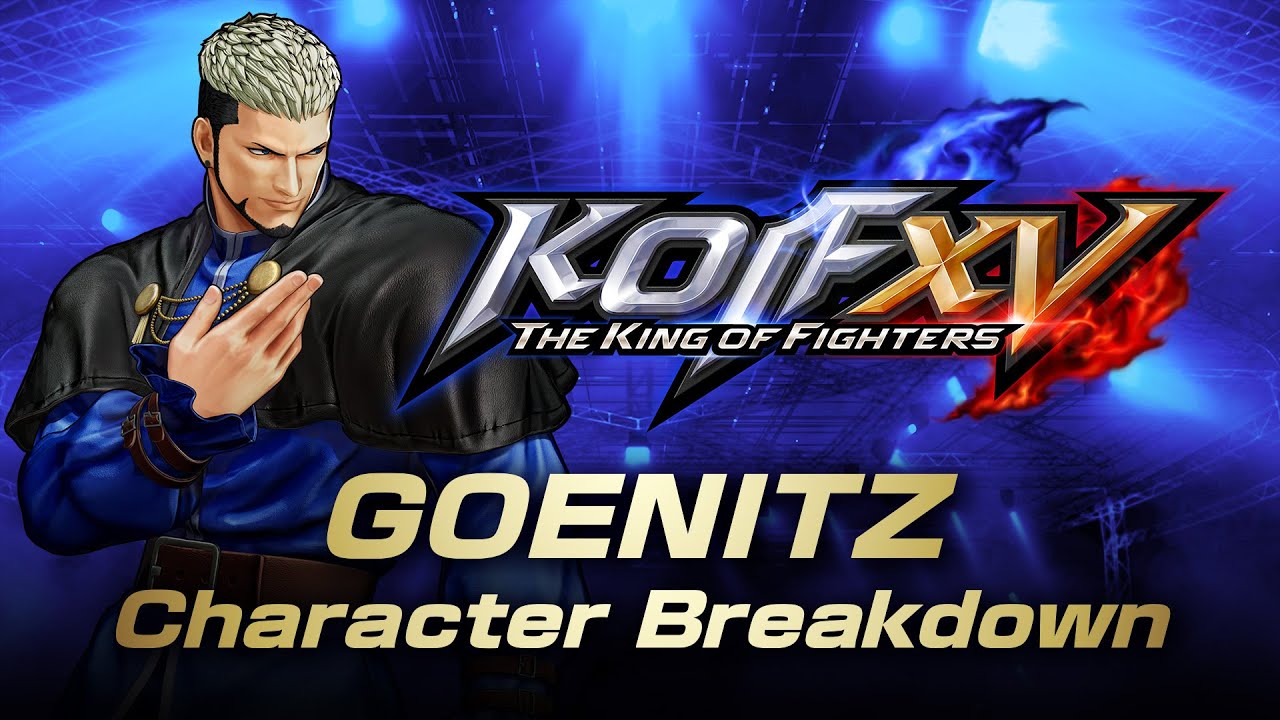 简体中文】KOF XV DLC｜GOENITZ｜Character Breakdown - YouTube