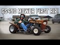 GS450 Lawn Mower Rips WICKED Doughnuts at the 2023 Pate Swap Meet!!