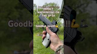 Impact machine SP-01 slide and Cajun gun works trigger and hammer work😱 #cz #impactmachine #cajun