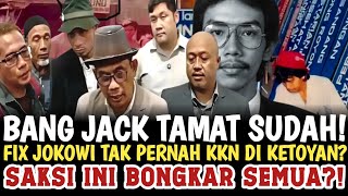 Fix Jokowi Tak Pernah KKN di Ketoyan! Saksi Kunci Bongkar Habis Kebohongan Ijazah Palsu?!