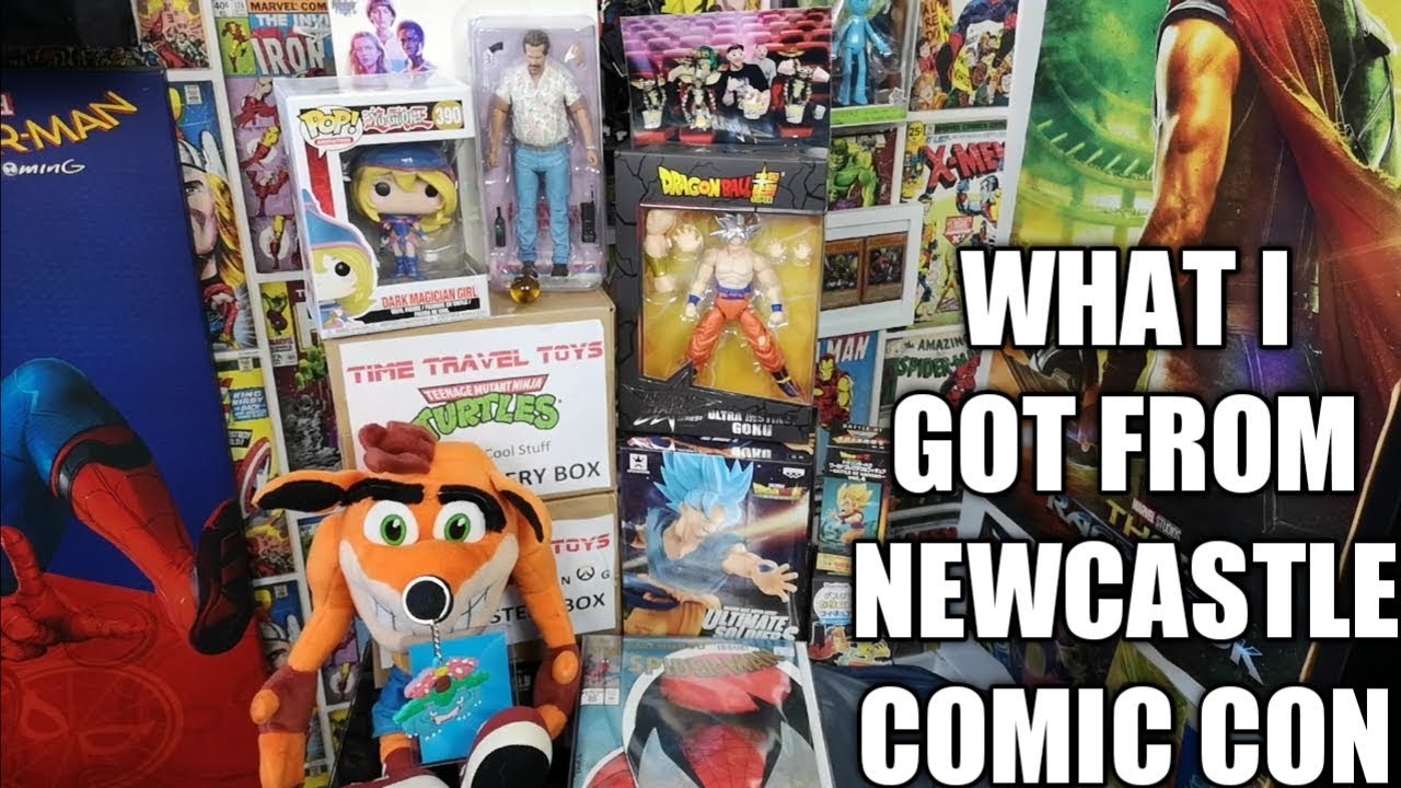 Unboxing Everything I Got From Newcastle Comic Con