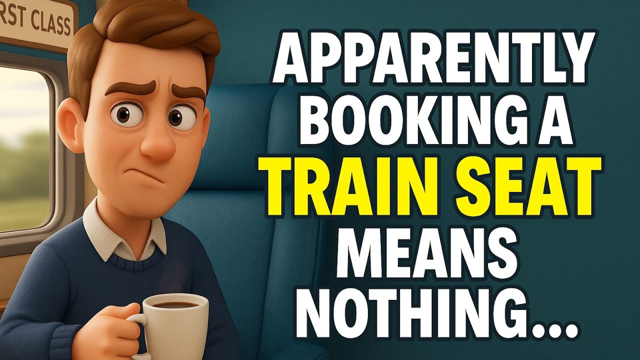 🚆 Apparently Booking a Train Seat Means NOTHING… Until I Did This 😎 | Funny Travel Storytime