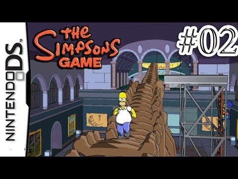 The Simpsons Game Nintendo Ds Walkthrough Part 2 Full Hd Youtube
