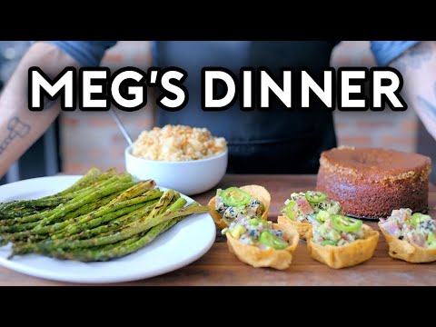 Binging with Babish Meg39s Dinner from Family Guy