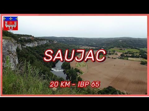 Ref:6NOyGx-R-2c Saujac - La croix des Belges - Le saut de la Mounine - 20 km - IBP 65 -🌞🌞🌞
