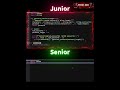 Junior vs Senior Python Developer 🤯