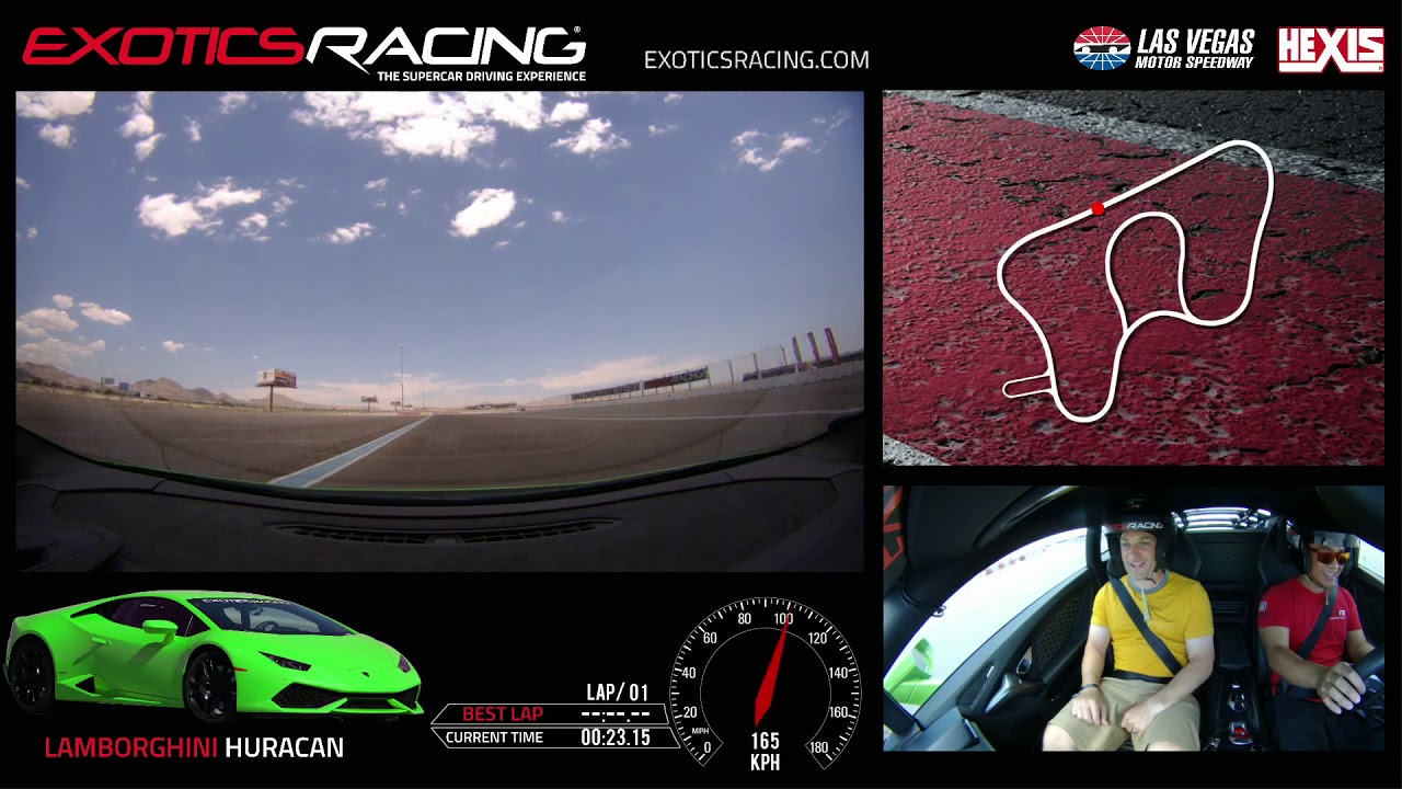 Lamborghini Huracan ride along