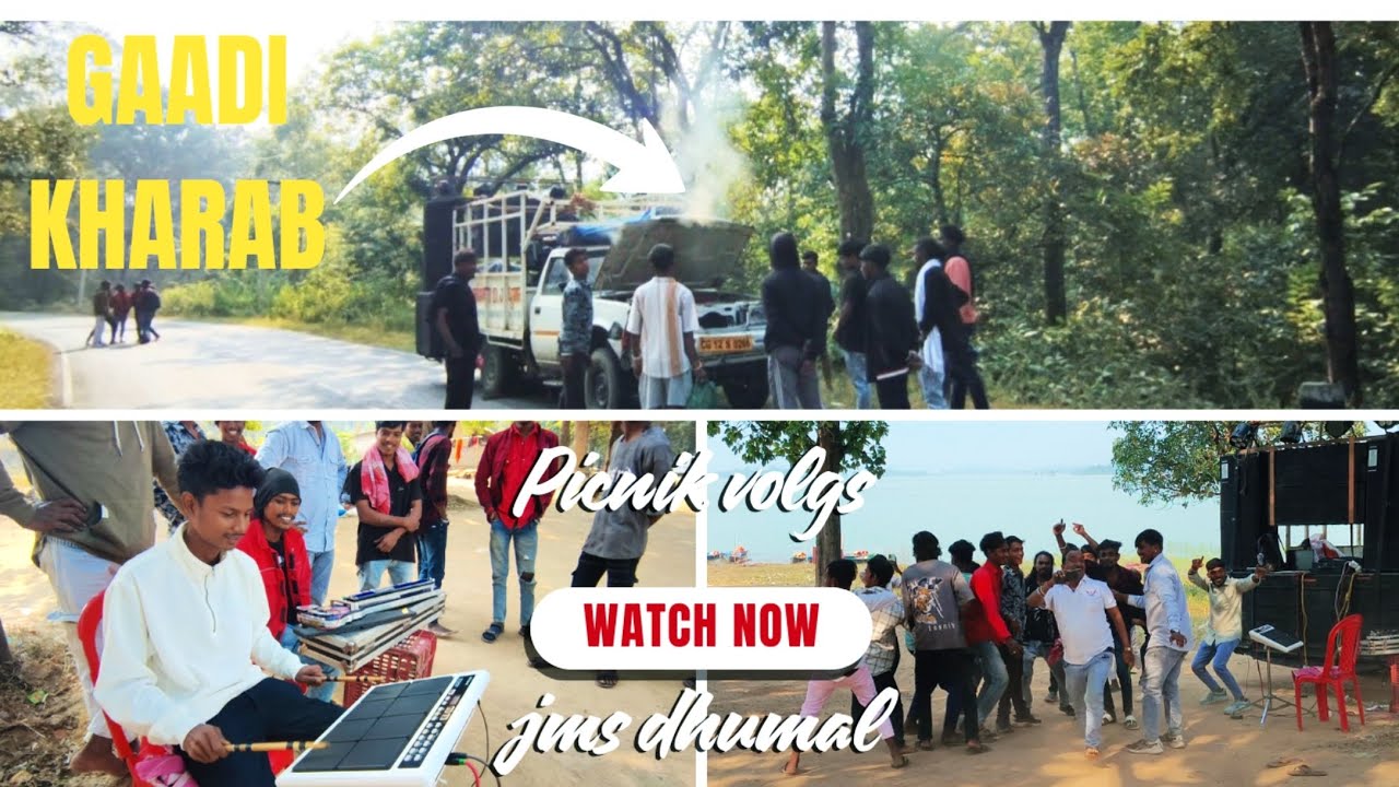 VLOG. 9 हमारे धुमाल ग्रुप का पिकनिक मस्ती सतरंगा (JMS DJ DHUMAL BALCO) 