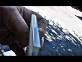 Easy, How to polish glass or marble tile edges.👍