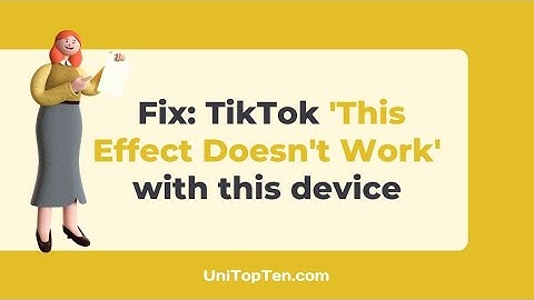 Fix: TikTok 