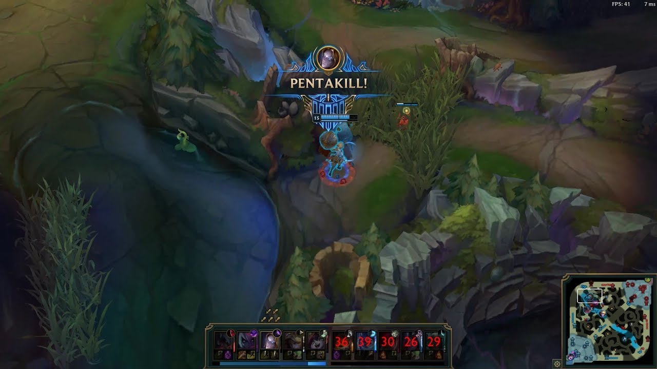 ORIANNA INSANE DAMAGE 1v5 PENTAKILL PRO BUILD