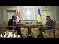 UK Prime Minister Rishi Sunak Visits President Zelensky In Kyiv As He Pledges £50m In Aid