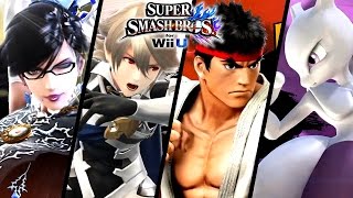 Super Smash Bros ALL DLC Character Trailers - Bayonetta, Corrin & More (Wii U, 3DS)