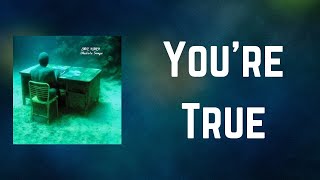 Eddie Vedder - You're True (Lyrics)