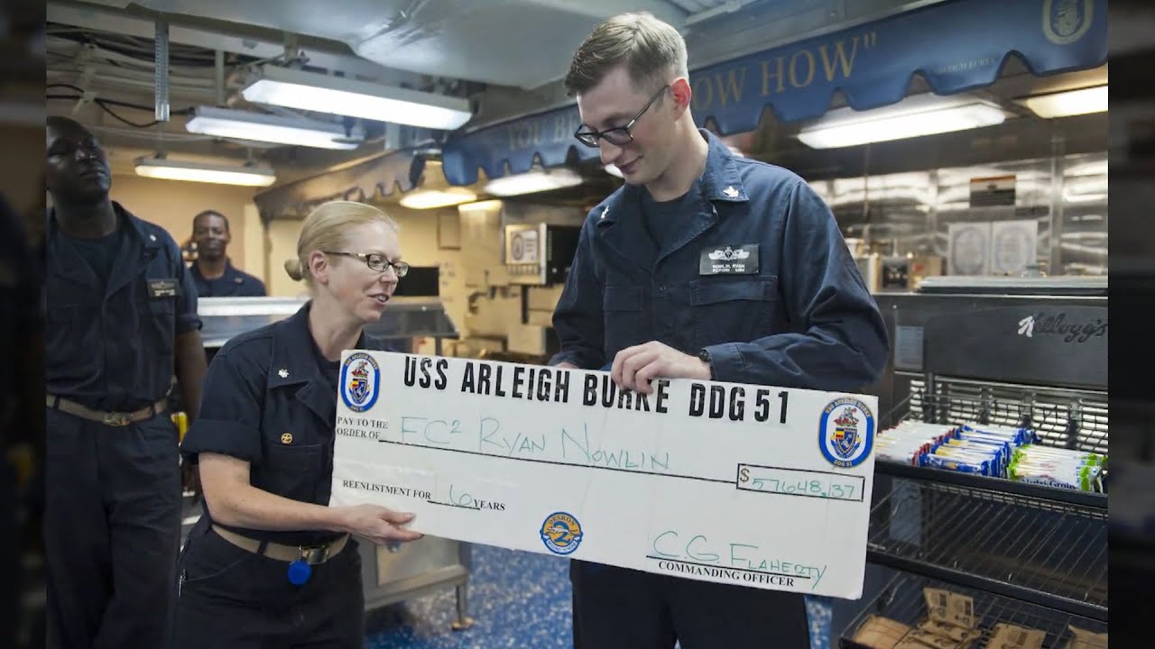 Reenlistment Incentives - YouTube