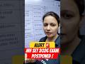 Alert 🚨 MH SET 2026 Exam Postponed ! | Priti Mam #mhset #setexam2026 #shortvideo #shorts