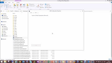 Configuration Migration Tool in Dynamics CRM