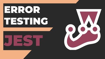 Using Jest to test for errors (JS/TS)