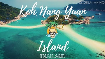 The Small Islands next to Koh Tao - The Dream Beach of Koh Nang Yuan Island in Thailand 4K 2022 #13