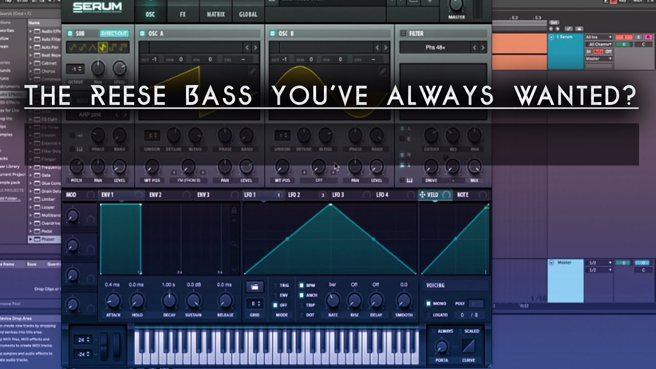 The Reese Bass You May Have Always Wanted to Make (Follow up video)