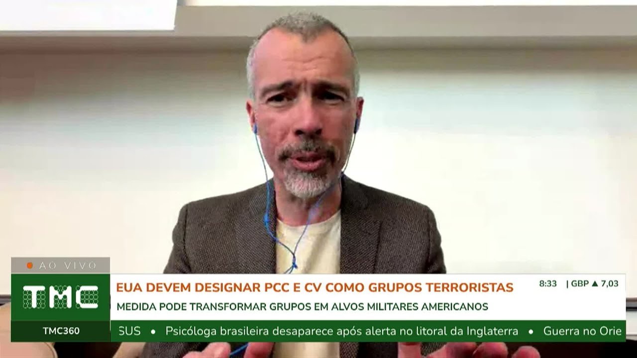 JAMIL CHADE: EUA CONSIDERAM DECLARAR PCC E COMANDO VERMELHO COMO ORGANIZAÇÕES TERRORISTAS