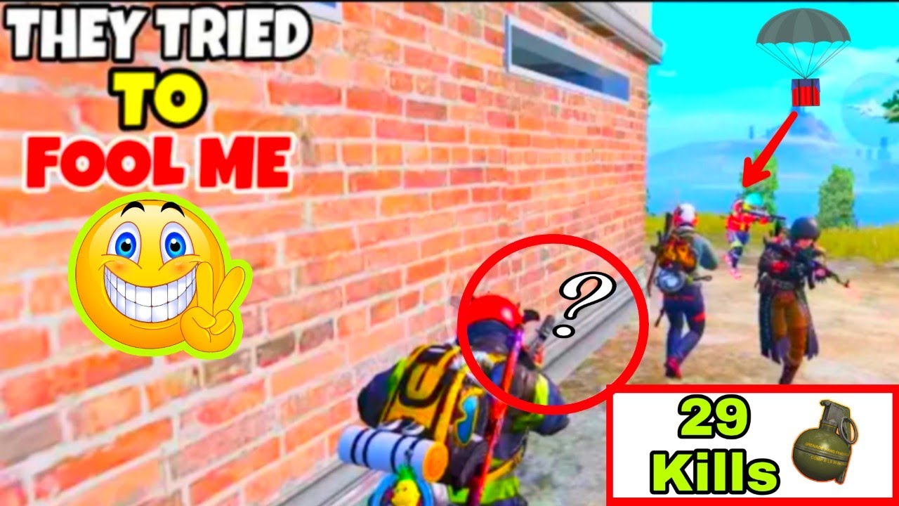 Enemies Used 1000 IQ and Tricks To Fool Me (29 Kills) TARZAN GAMING (Hindi) PUBG MOBILE