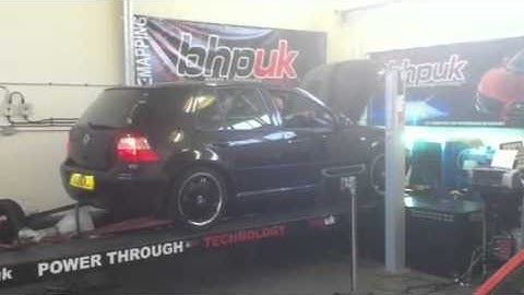 VW Golf Mk4 100bhp mapped to 145bhp on BHPUKs dyno