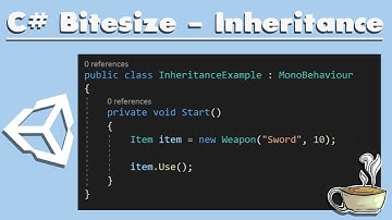 Unity C# Bitesize - Inheritance - (Beginner)