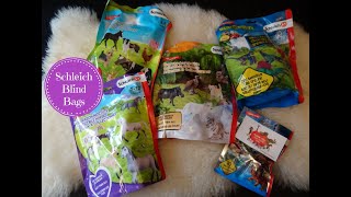 Schleich Blind Bags - Horse Club Series 4,  Wild Life Series 4, Dinosaurs,  & Farm World