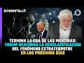 Termina la era de las mentiras: Trump reafirma la DESCLASIFICACIÓN del fenómeno EXTRATERRSTRE
