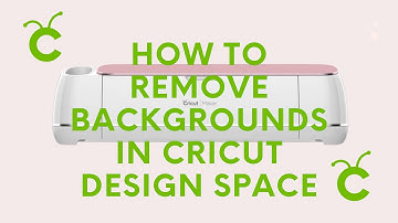 How to remove a background in Cricut design space