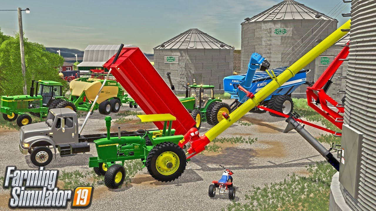 IT'S HARVEST TIME | INCIDENT ON THE FARM (ROLEPLAY) FARMING SIMULATOR 19