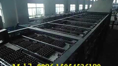 multi layer drying line for egg plate making machine