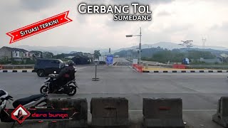 TOL CISUMDAWU TERKINI 2022, GERBANG TOL SUMEDANG MENGURAI KEMACETAN ARUS BALIK LEBARAN