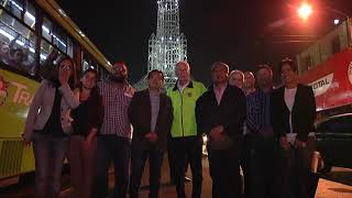 Torre del Reformador estrena nueva iluminación