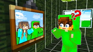 We're TRAPPED in a Painting in Minecraft!
