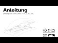 wyde pack explore  - Aufbauanleitung