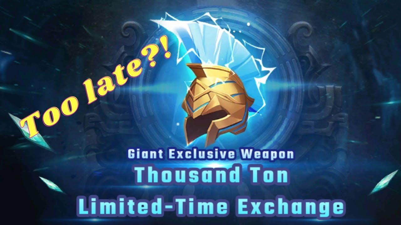 Era of Chaos: Giant/Titan Exclusive Weapon!