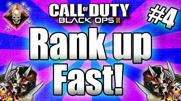 ★Black Ops 2: RANK UP FAST - Tips and Tricks! (Call of Duty BO2 Multiplayer) Part #4