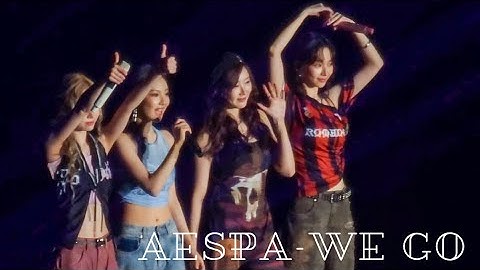 20240810 aespa LIVE TOUR-SYNK : Parallel Line in Taipei fancam (aespa-We Go)