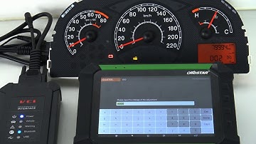 How to use OBDSTAR Key Master DP X300DP X300 DP to adjust mileage for Fiat Palio VDO 2008?