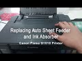 How to fix Paper feed Canon Printer Feeder & Ink Absorber -  Canon Pixma G-series