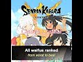 Senran Kagura Waifu Ranking