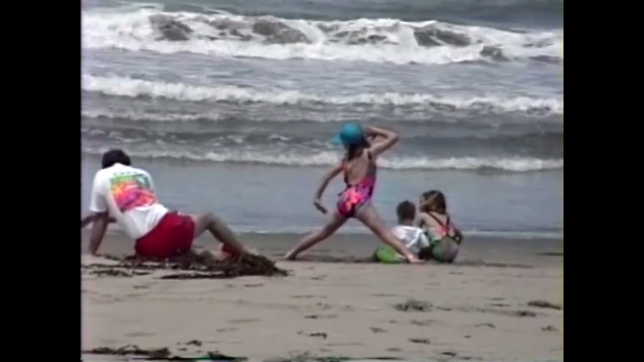 June 1990 Family Vacation at Pajaro Dunes | Santa Cruz County (Unedited Home Video)