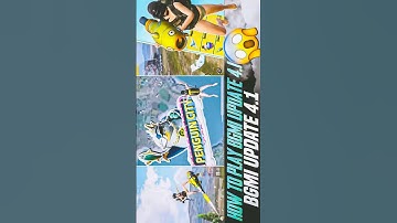 BGMI 4.1 Update Release Date, Time & Features Explained 🤯.#bgmiupdate4.-