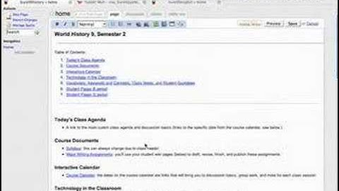 Intro to Class Wiki with Wikispaces 1