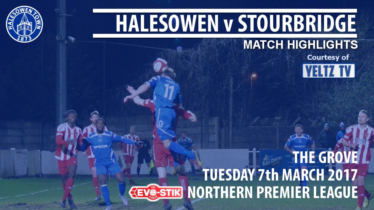 HIGHLIGHTS: Halesowen Town 0-1 Stourbridge FC 07/03/2017 football score